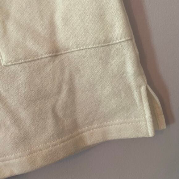 NWT Pistola Women's size Small White Terrycloth Baggy Sweatshorts Loungewear - Picture 5 of 10